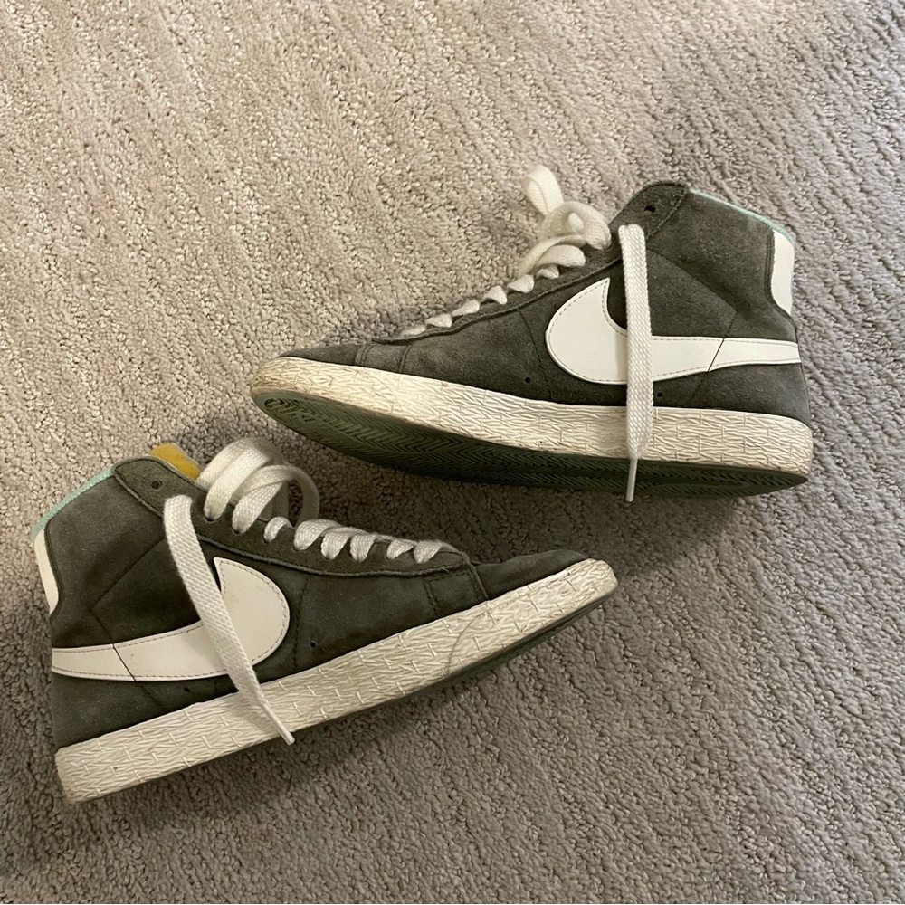 Olive green Nike Blazer